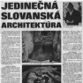 Jedinečná slovanská architektúra
