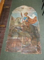 Oltárny obraz sv. Juraja sa našiel