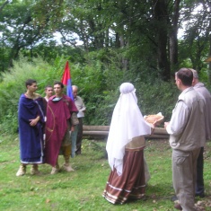 Turistická sv. omša august 2005 - otvorenie obydlia